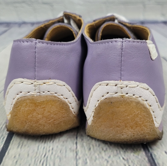 CLARKS ORIGINALS | leather lace-up crepe sole sneakers - Picture 7 of 12